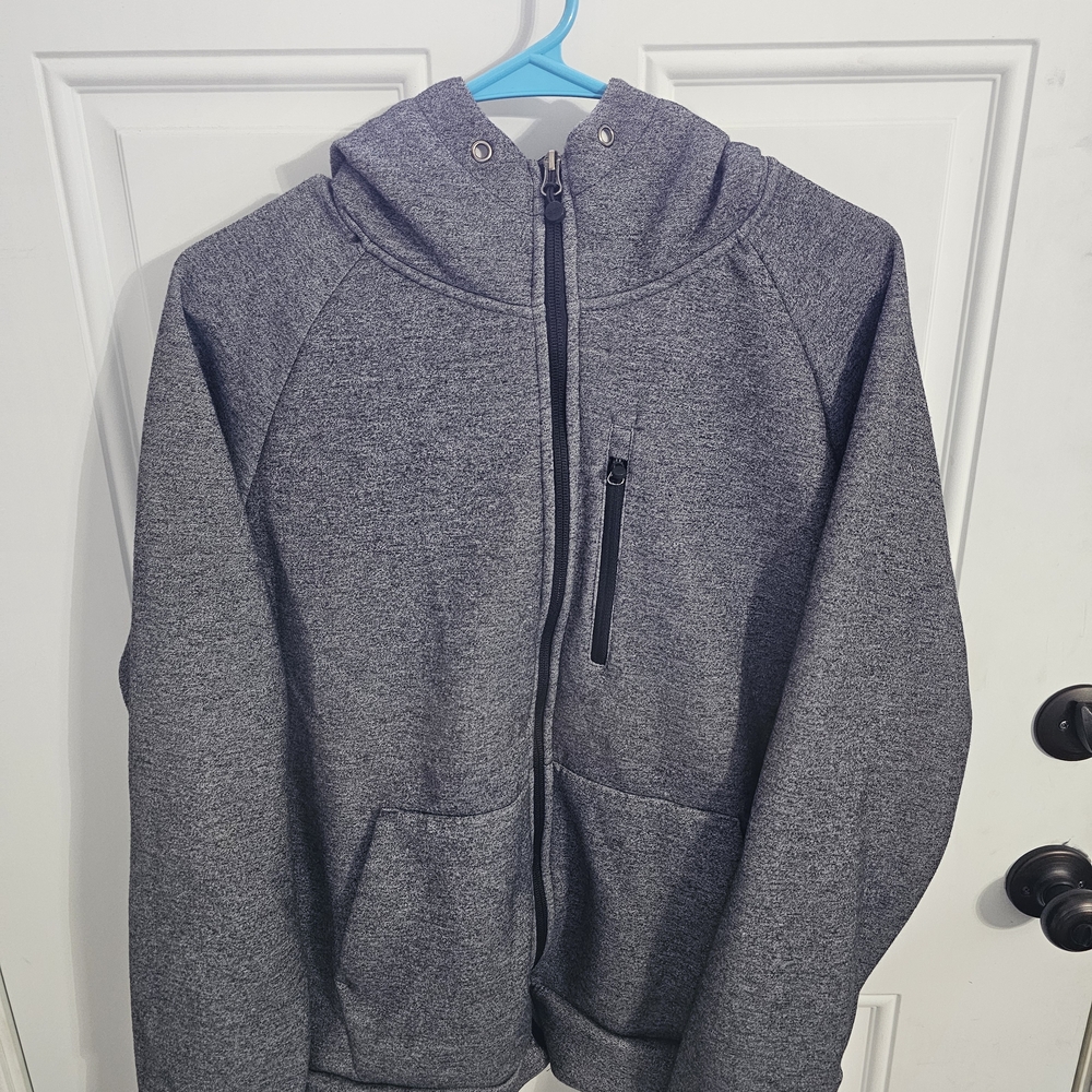 32 Degrees Charcoal Zip-Up Jacket
